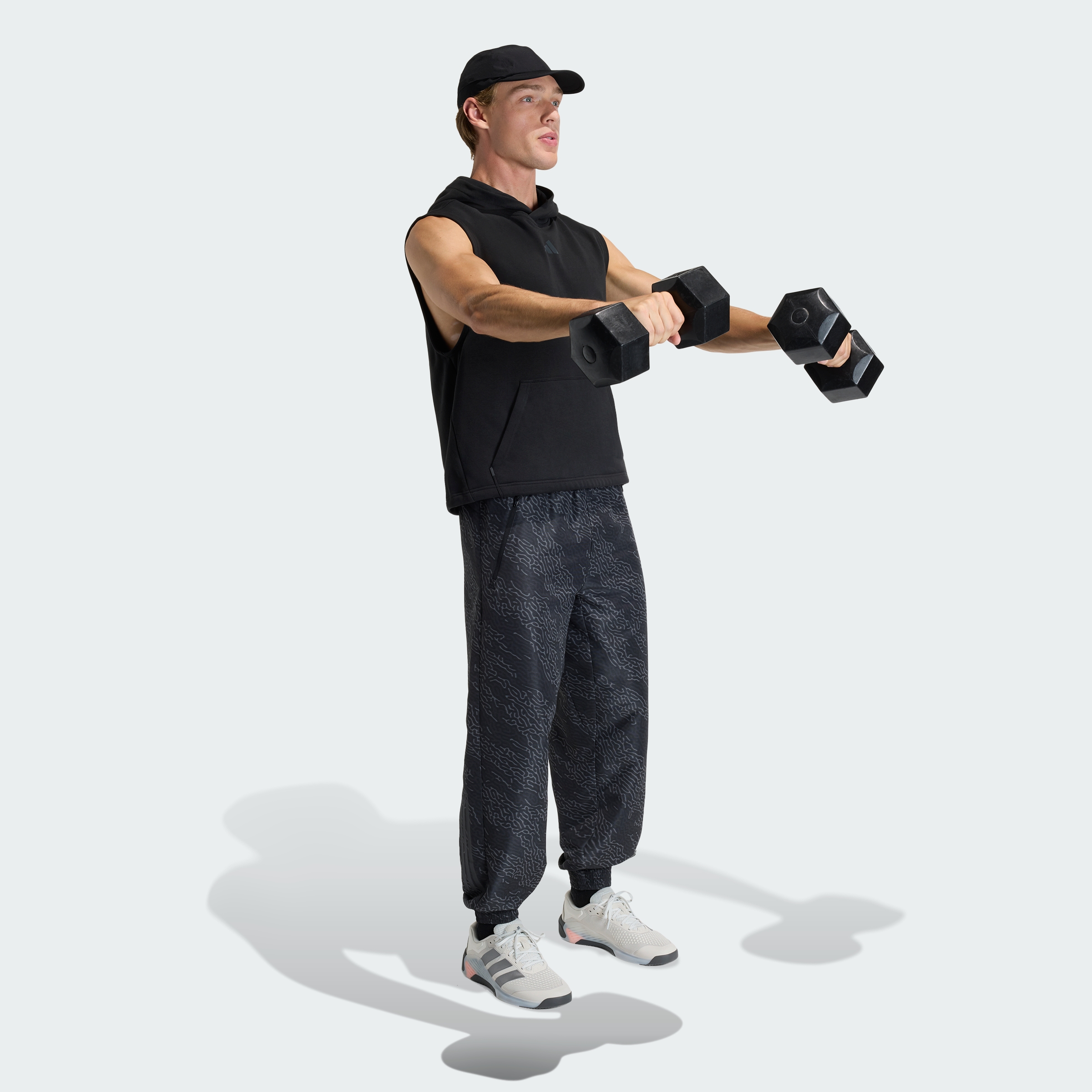 DROP ARMS HOOD BLACK