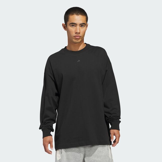 ADIDAS LS TEE BLACK/OWHITE