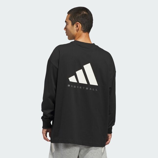 ADIDAS LS TEE BLACK/OWHITE