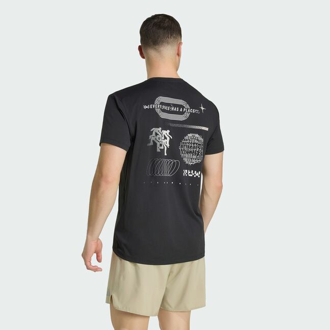 adi365 AR Tee M BLACK