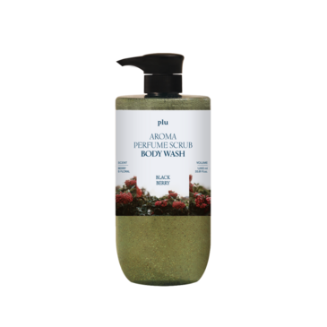 plu Aroma Perfume Scrub Body Wash Black Berry