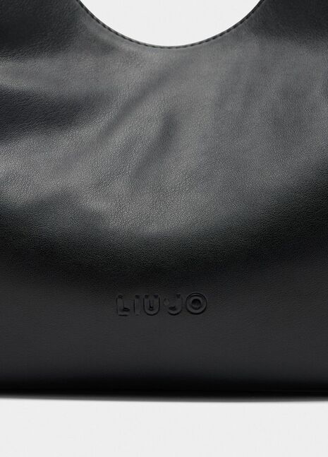 Large hobo bag with chain