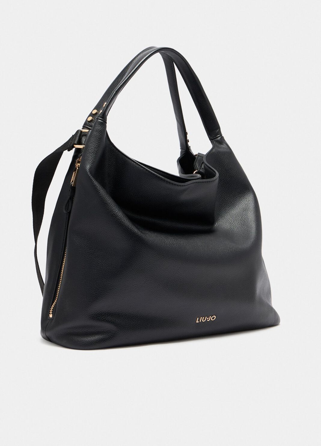 Large hobo bag with strap