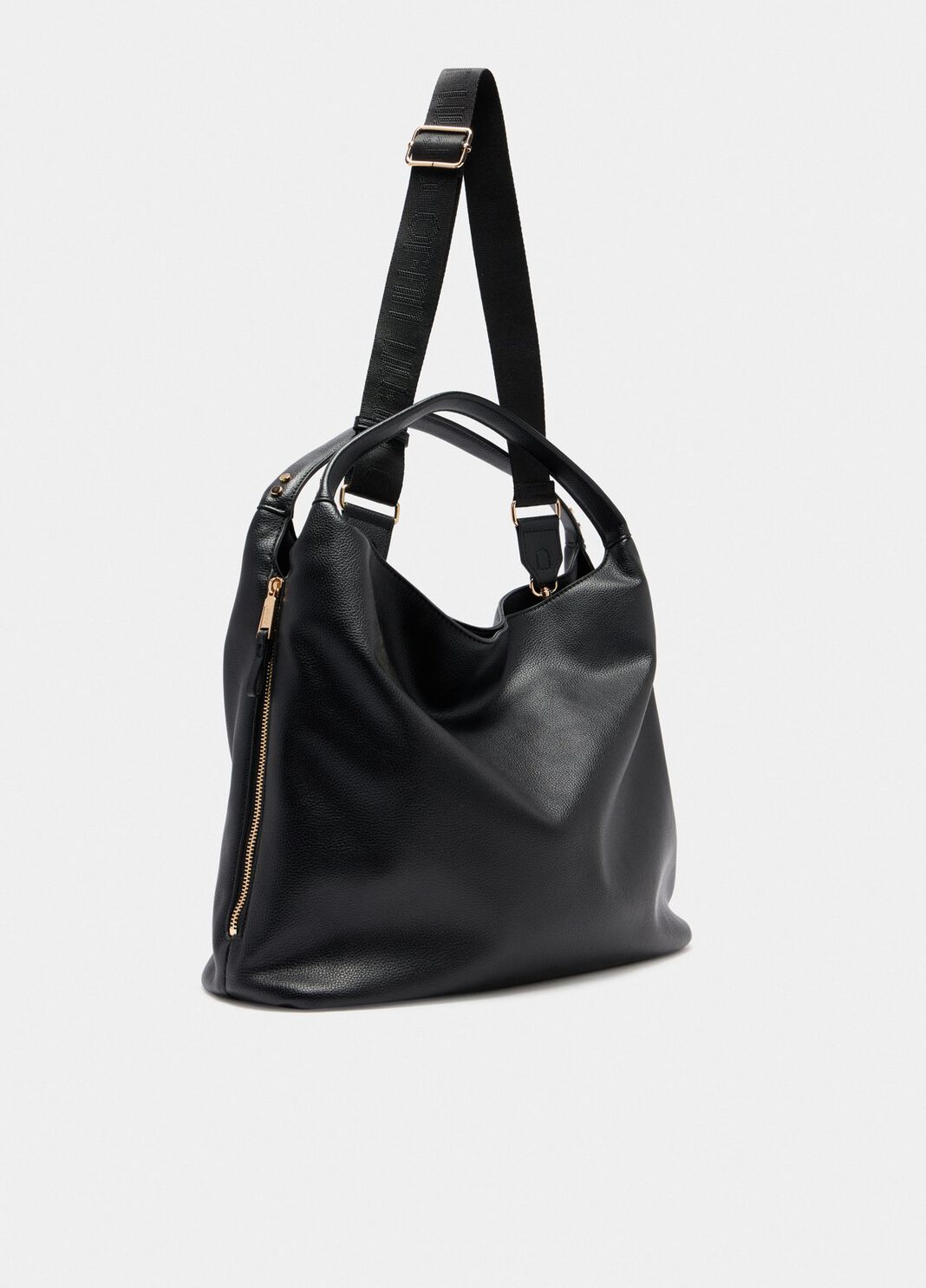 Large hobo bag with strap