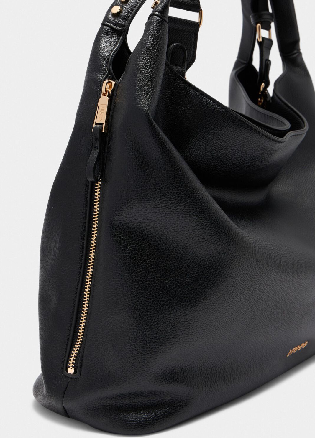 Large hobo bag with strap