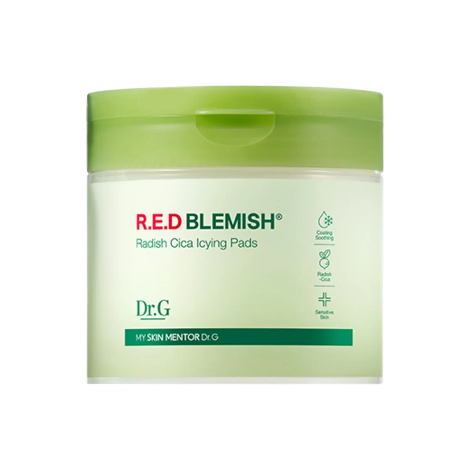Dr.G R.E.D Blemish Radish Cica Icying Pads 60pcs