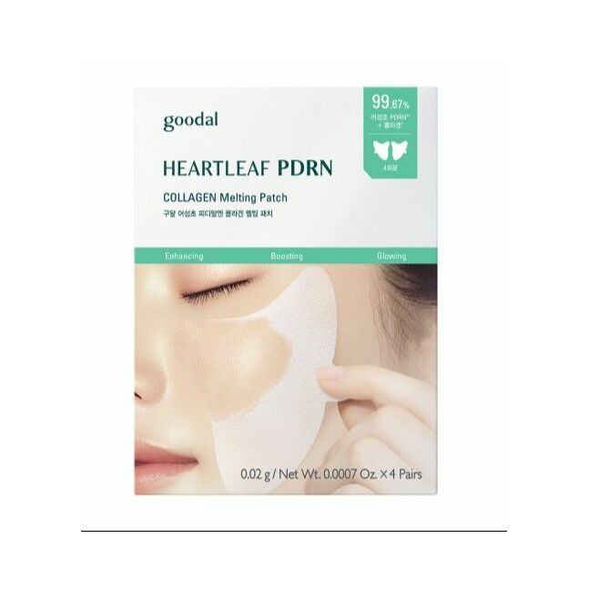 GOODAL Heartleaf PDRN Collagen Melting Patch 
