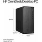 HP OmniDesk Desktop PC - AMD Ryzen 7 8700G - 32GB - 1TB SSD - Radeon 780M
