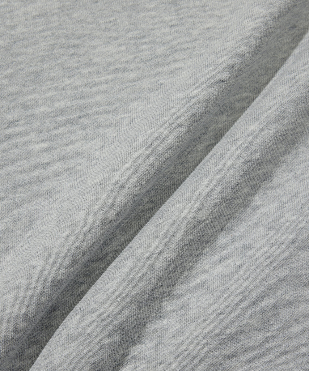 Women's Half Zip-up Melange Gray