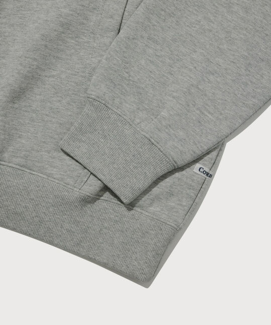 C Logo Hoodie Melange Gray