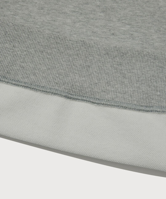 C Logo Hoodie Melange Gray