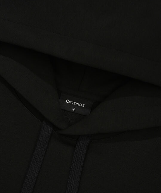 Small C Logo Hoodie Black