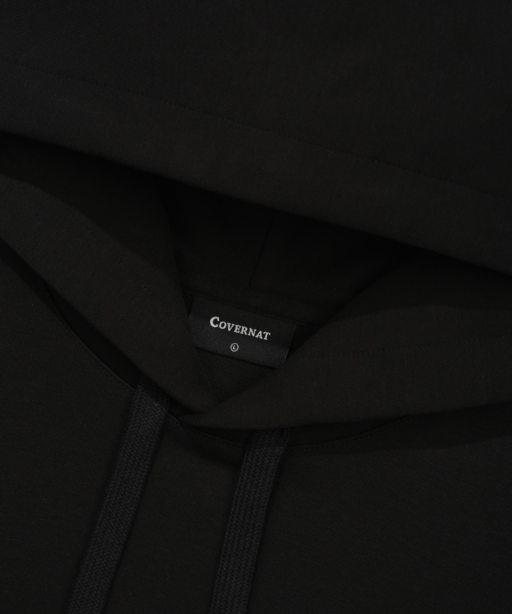 Small C Logo Hoodie Black