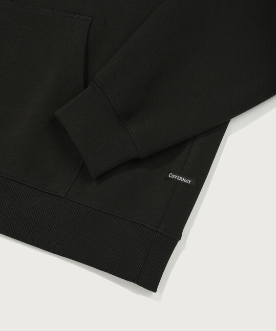 Small C Logo Hoodie Black