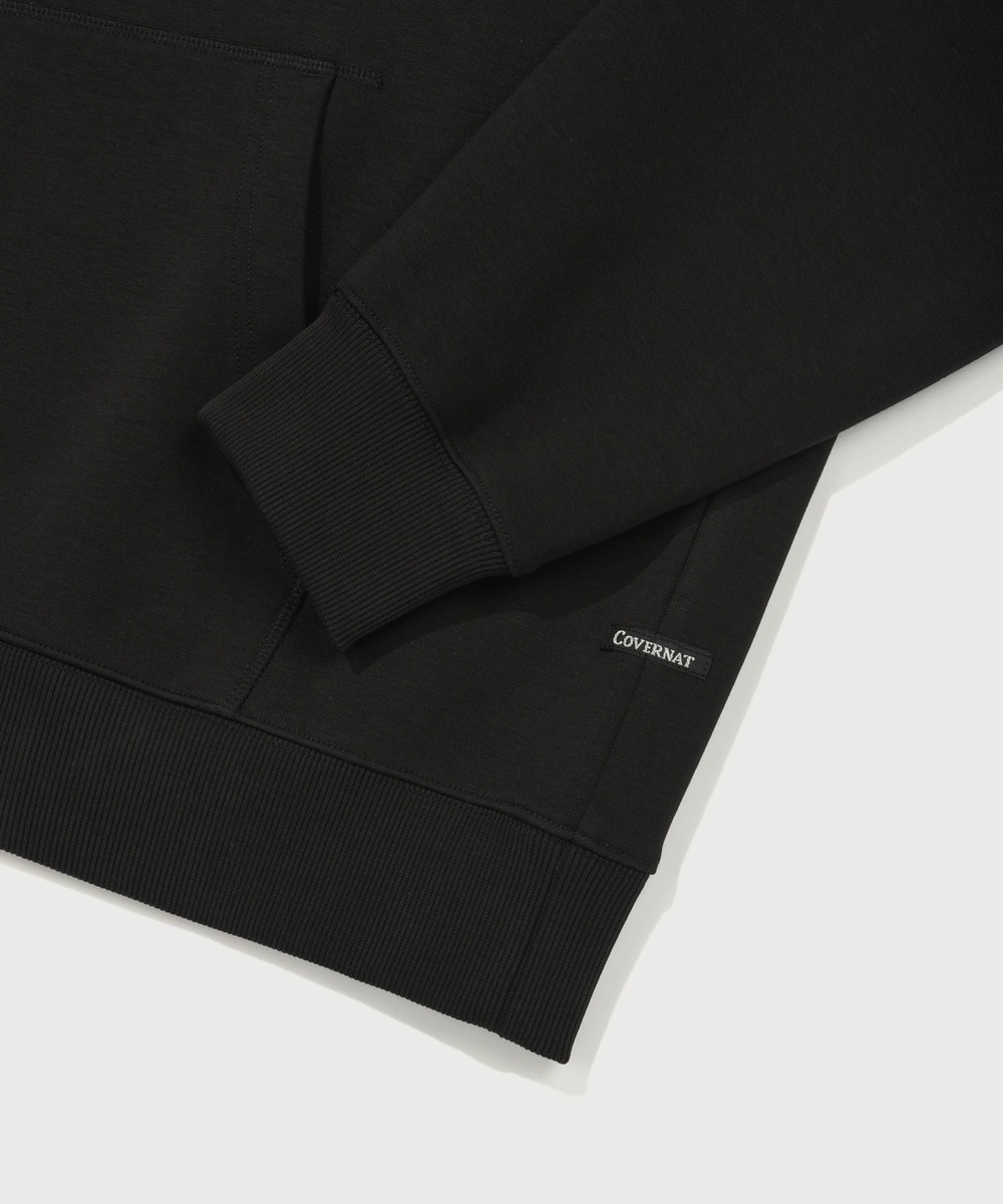 Small C Logo Hoodie Black