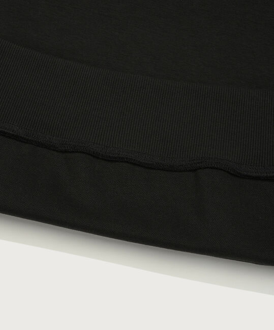 Small C Logo Hoodie Black