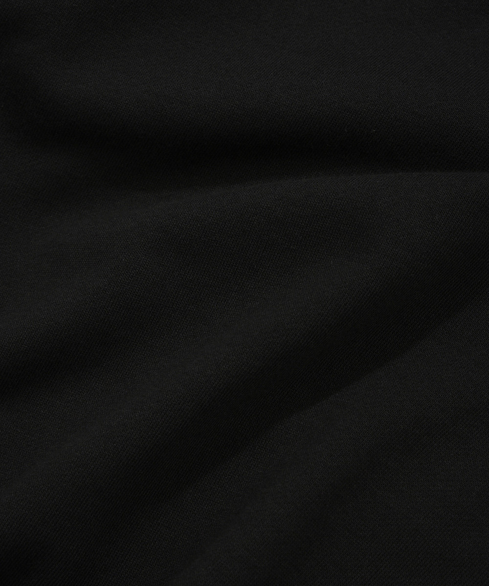 Center Logo Hoodie Black