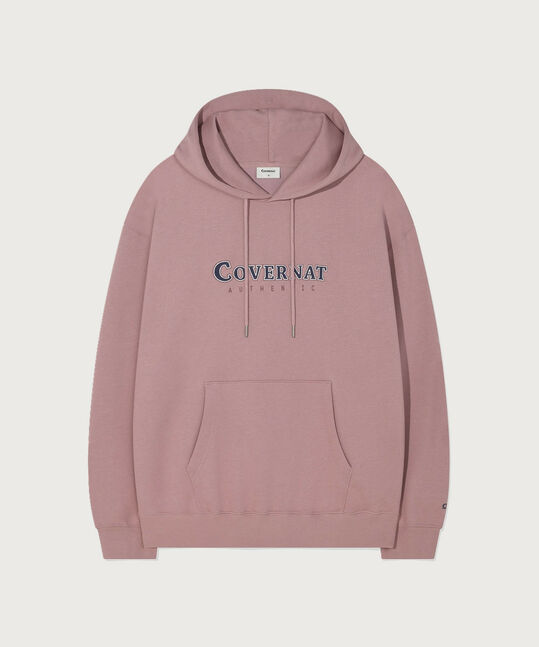 Center Logo Hoodie Dusty Pink / Subin's Wearing /