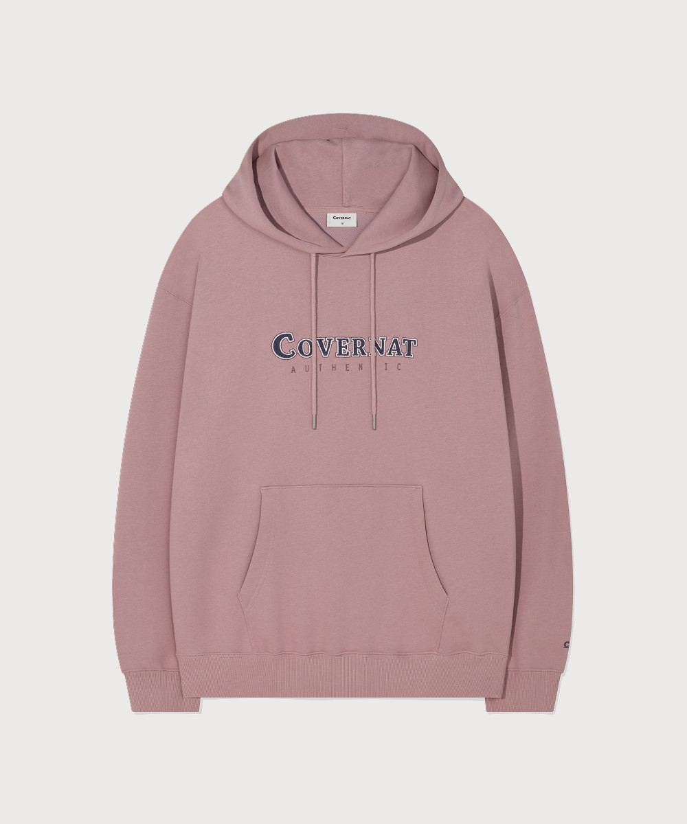 Center Logo Hoodie Dusty Pink / Subin's Wearing /