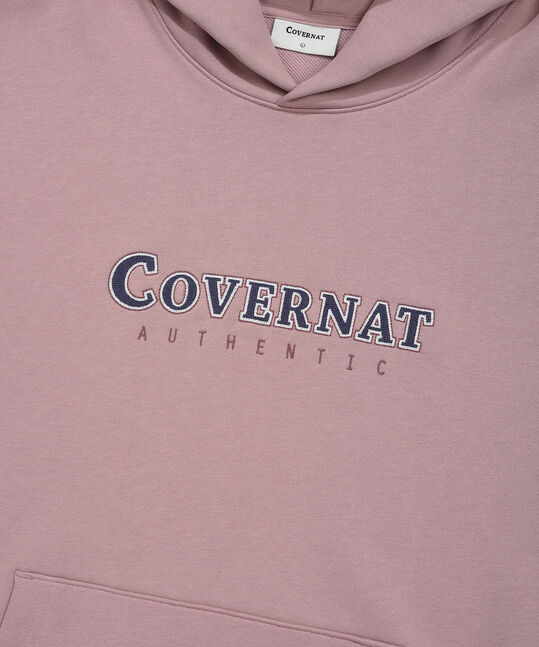 Center Logo Hoodie Dusty Pink / Subin's Wearing /