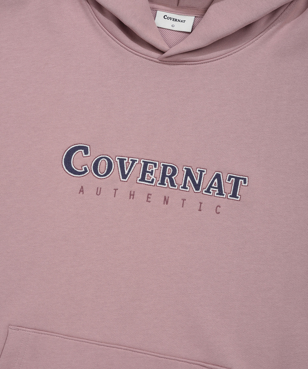 Center Logo Hoodie Dusty Pink / Subin's Wearing /