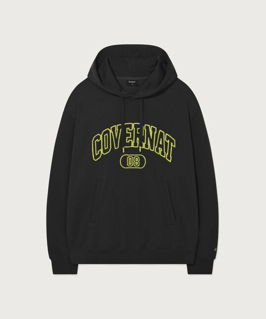 Arch Logo Hoodie Charcoal