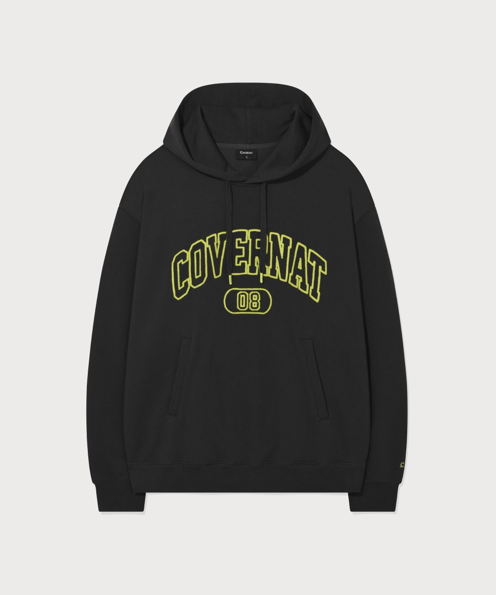 Arch Logo Hoodie Charcoal