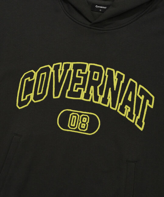 Arch Logo Hoodie Charcoal