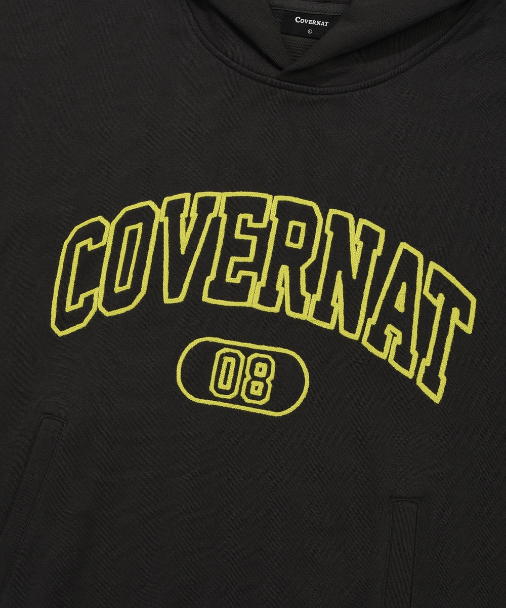 Arch Logo Hoodie Charcoal