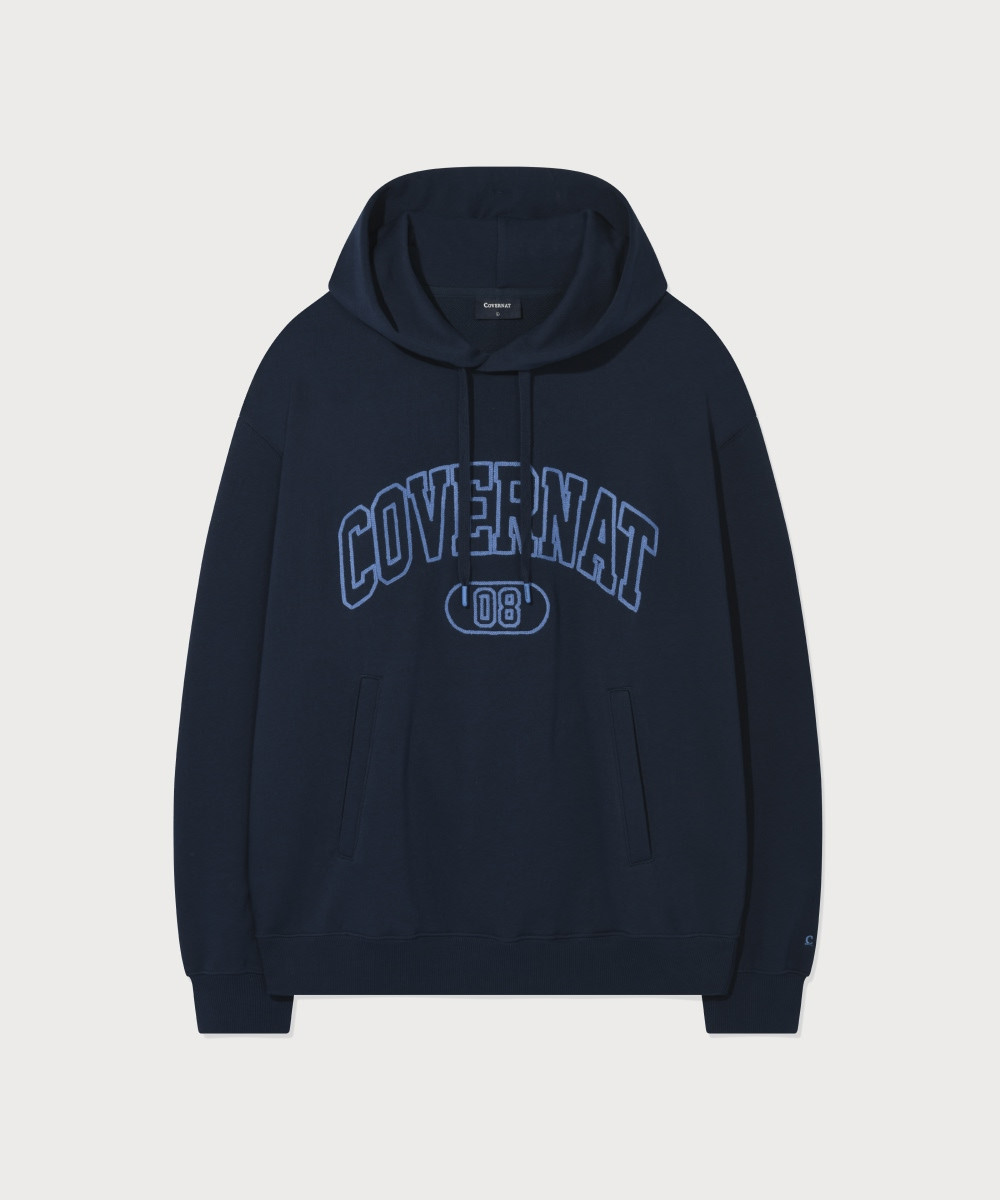 Arch Logo Hoodie Navy