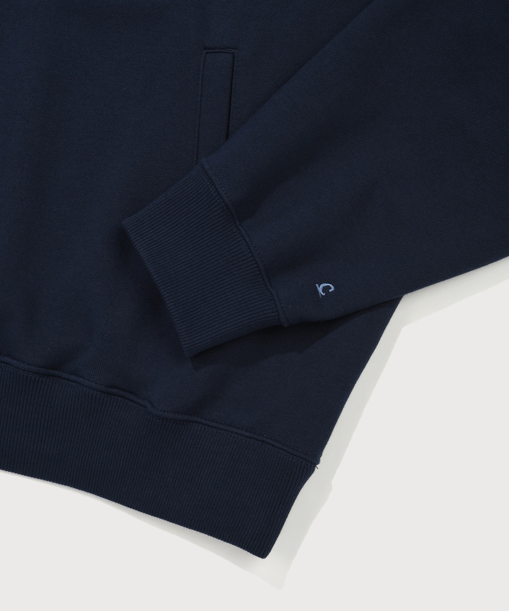 Arch Logo Hoodie Navy