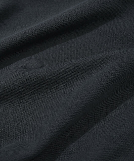 Two-Tone Logo Hoodie Grayish Blue