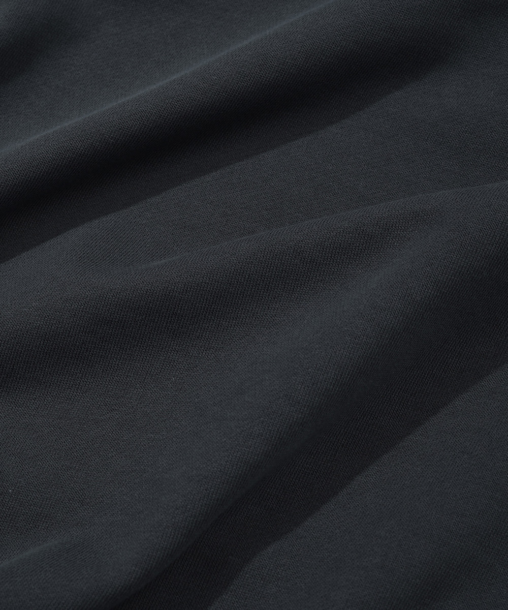 Two-Tone Logo Hoodie Grayish Blue