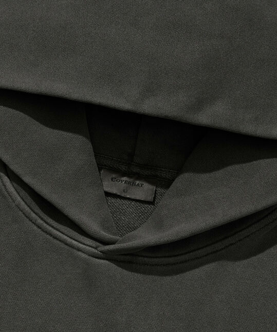 Irish Graphic Pigment Hoodie Charcoal