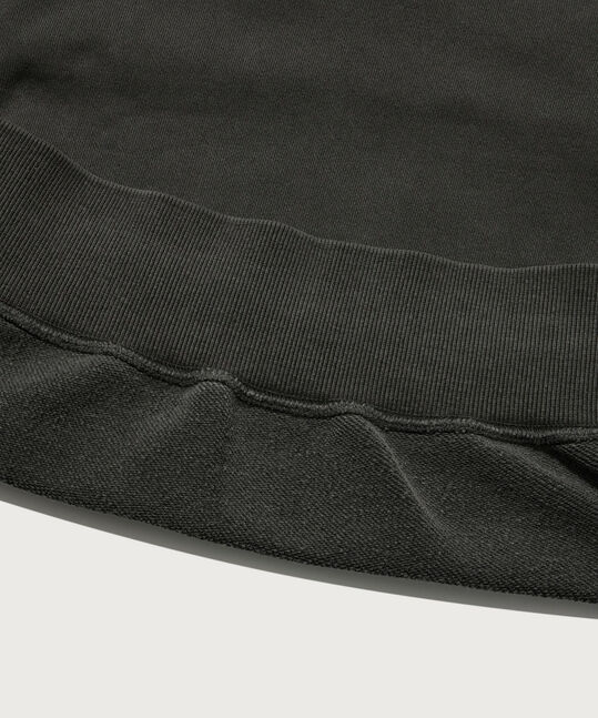 Irish Graphic Pigment Hoodie Charcoal