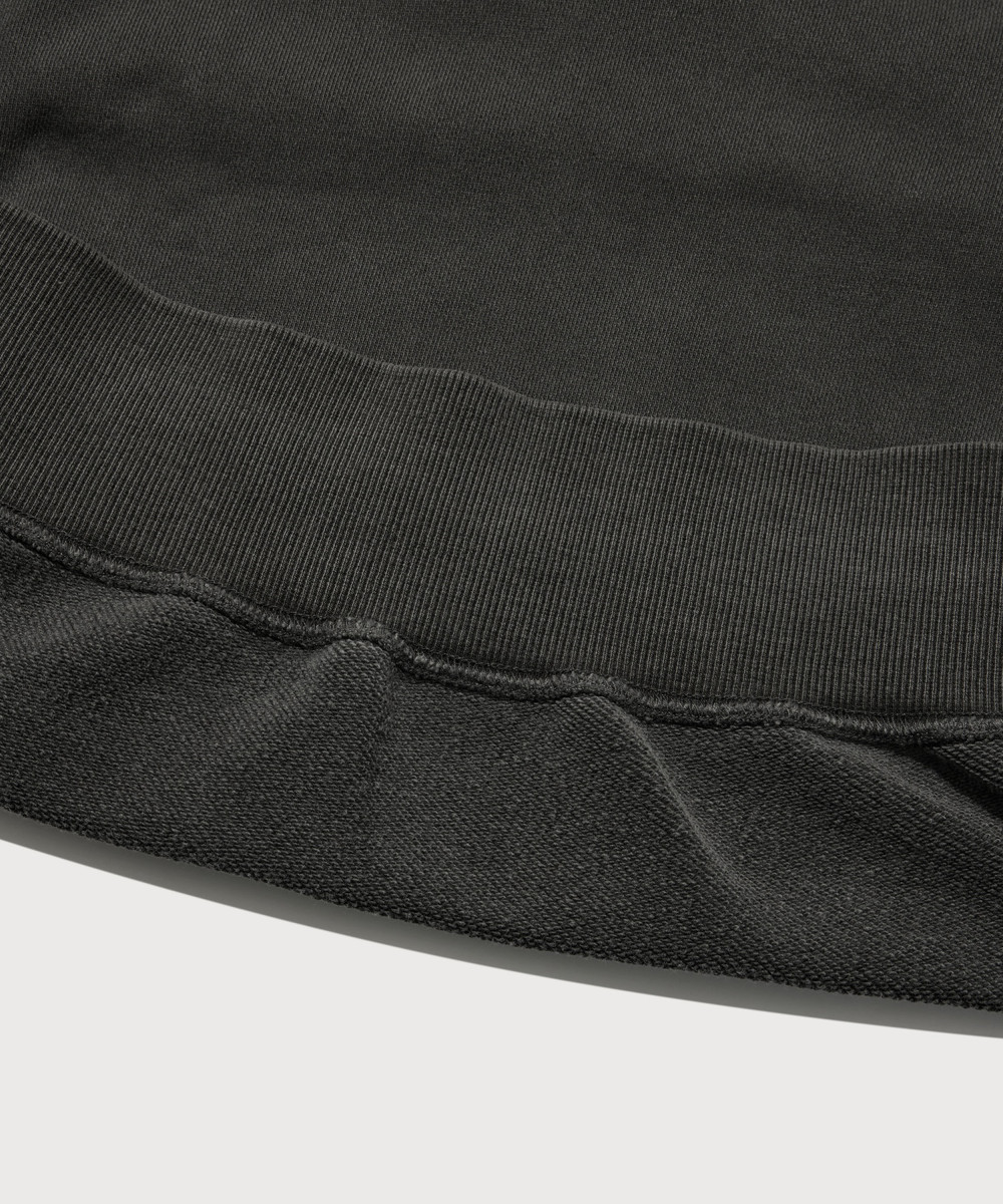 Irish Graphic Pigment Hoodie Charcoal