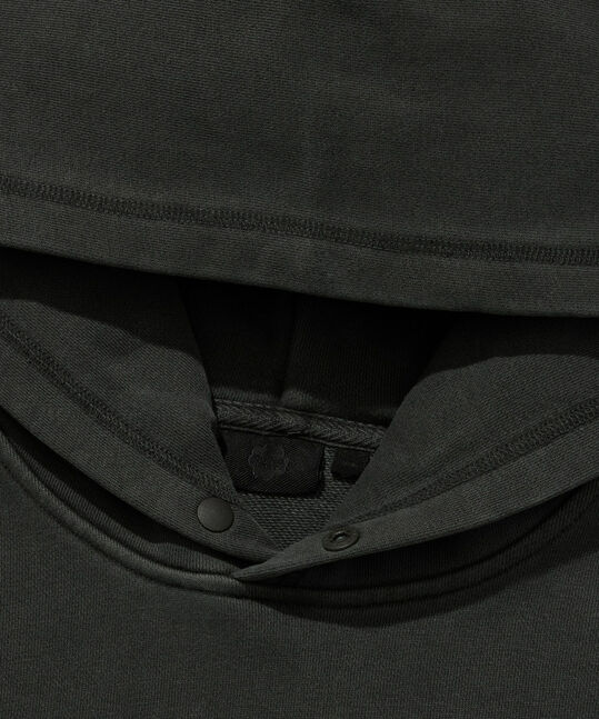 Women's Oversized Pigment Hoodie Charcoal