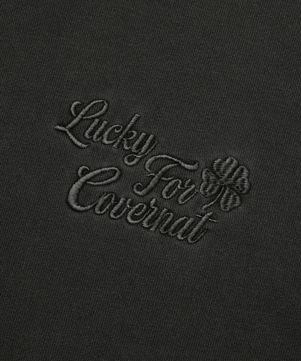 Women's Oversized Pigment Hoodie Charcoal