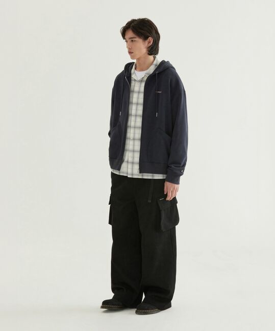 Small Logo Hoodie Dark Navy