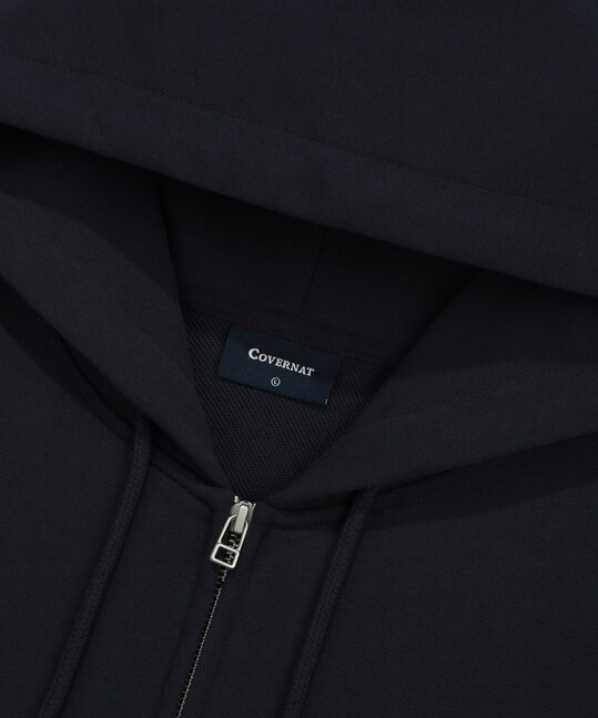Small Logo Hoodie Dark Navy