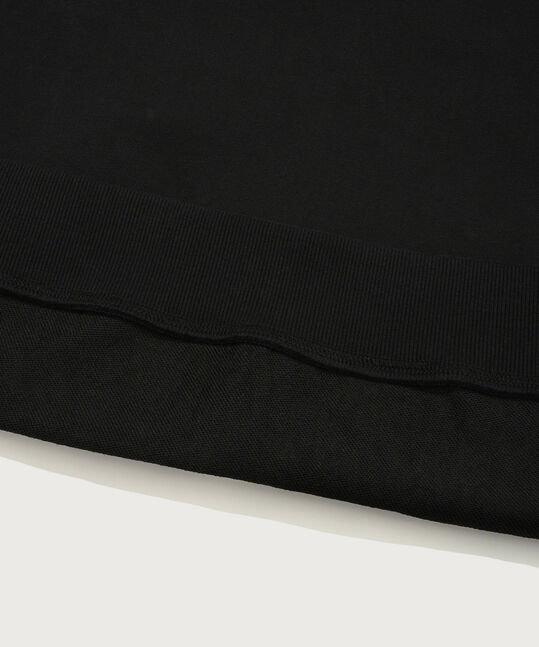 Vintage Hooded Zip-Up Black