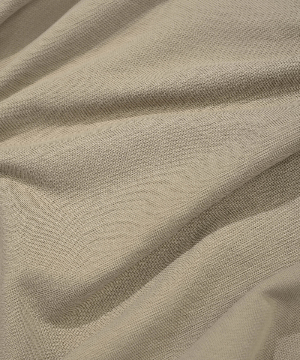 Vintage Hooded Zip-Up Light Khaki