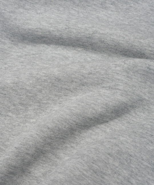 Women's C Logo Hooded Zip-Up Melange Gray