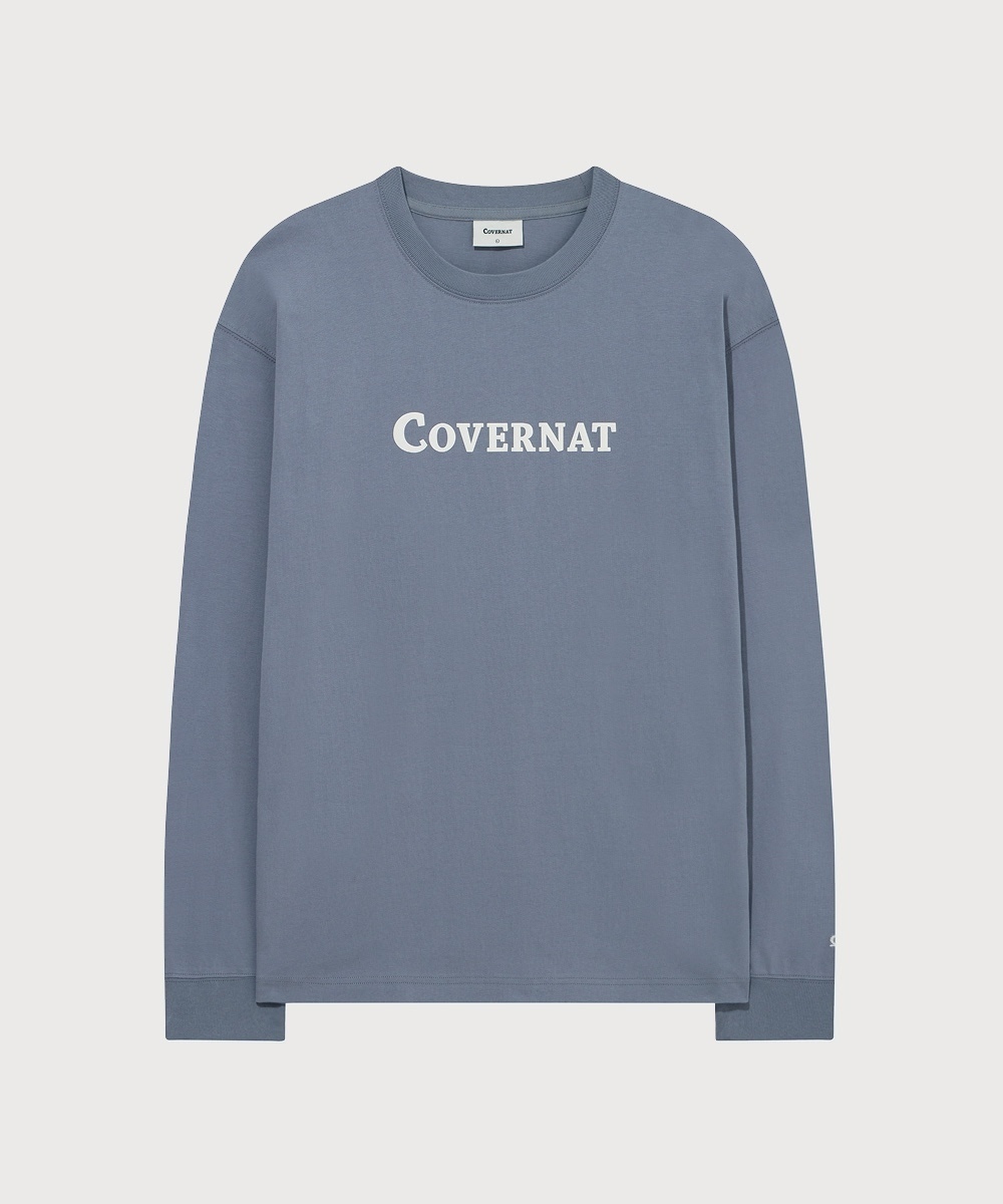 Center Logo Long Sleeve Lavender