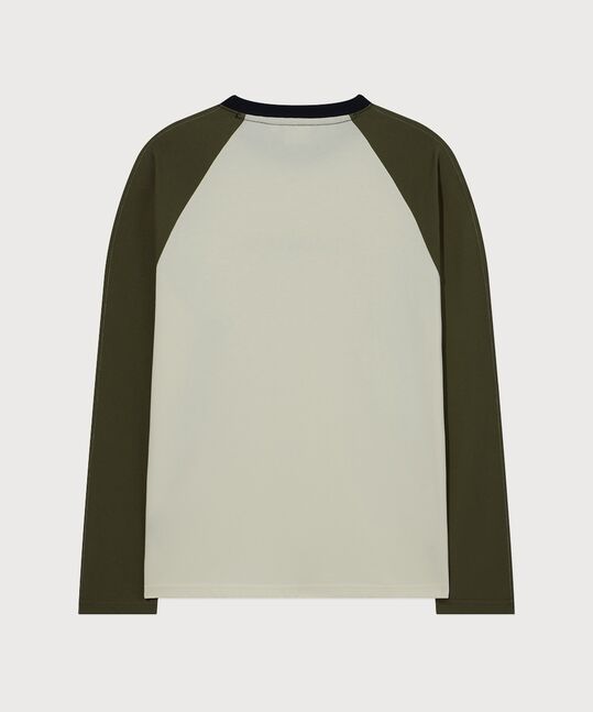 Women's Cooper Logo Raglan Long Sleeve Cream