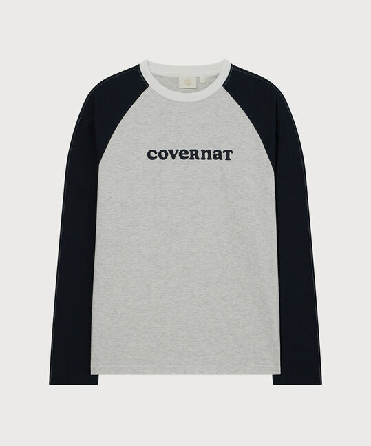 Women's Cooper Logo Raglan Long Sleeve Heather Grey