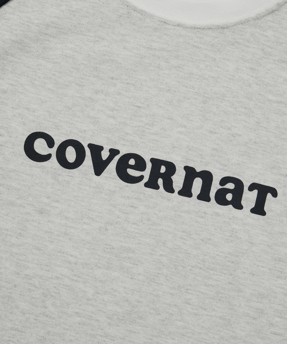 Women's Cooper Logo Raglan Long Sleeve Heather Grey