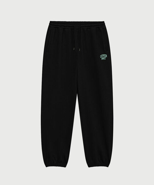 Arch Logo Regular Jogger Sweatpants Black