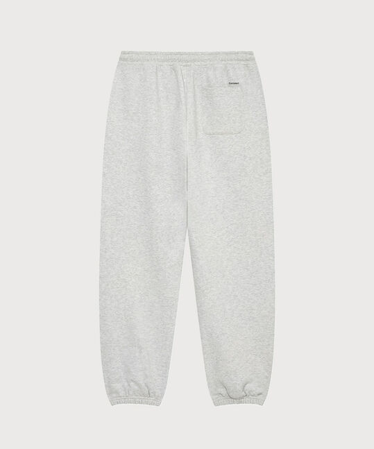 Arch Logo Regular Jogger Sweatpants Heather Gray