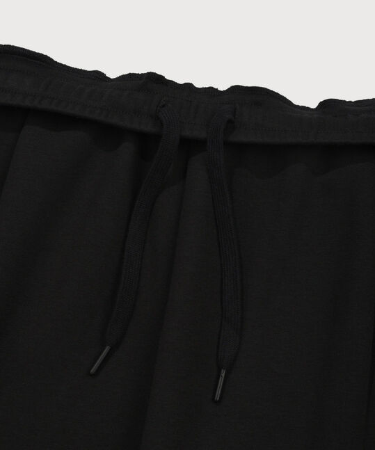 C Logo Semi-Wide Sweatpants Black